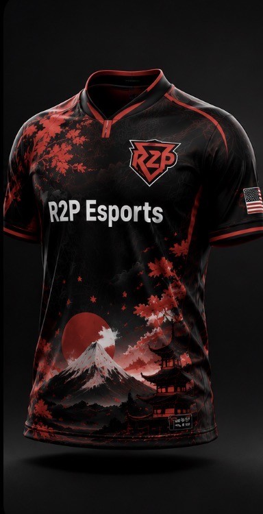 R2P's V2 Blackout Jersey front