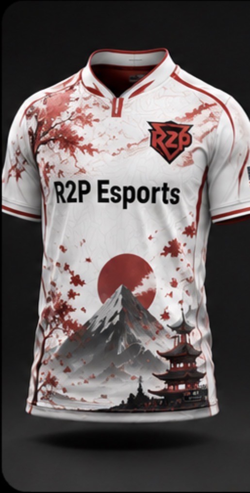 R2P's V2 Whiteout Jersey front