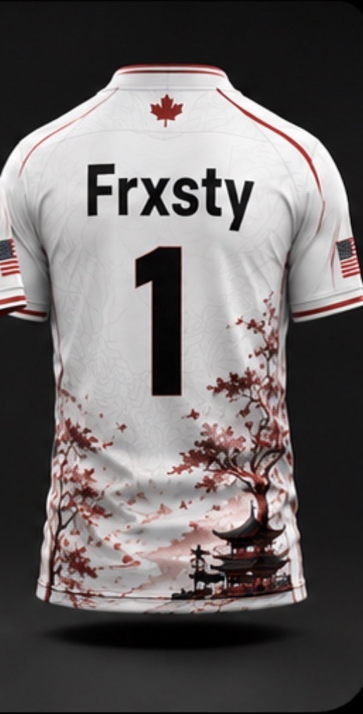 R2P's V2 Whiteout Jersey back